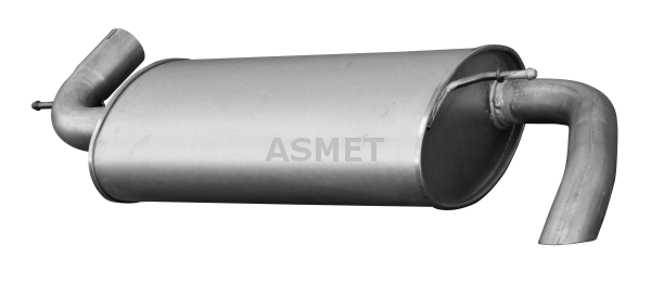 Silenziatore posteriore - 30.014 ASMET