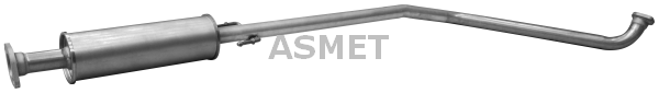 Silenziatore anteriore - 31.002 ASMET