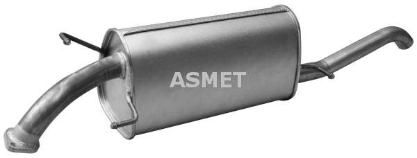 Silenziatore posteriore - 31.003 ASMET
