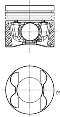 Pistone - 40776600 KOLBENSCHMIDT