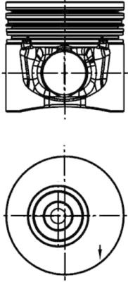Pistone - 40269600 KOLBENSCHMIDT