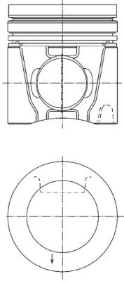 Kolben - 41166600 KOLBENSCHMIDT