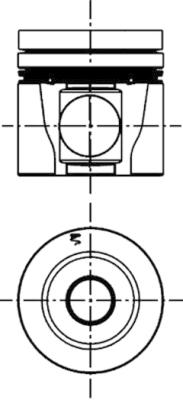 Piston - 40305600 KOLBENSCHMIDT
