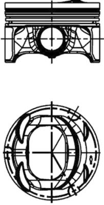 Pistone - 40846600 KOLBENSCHMIDT