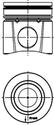 Pistone - 40588600 KOLBENSCHMIDT