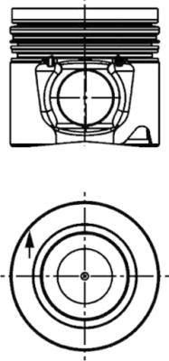 stūmoklis - 40652610 KOLBENSCHMIDT