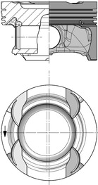 Pistone - 40853600 KOLBENSCHMIDT