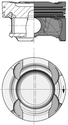 Kolben - 40856600 KOLBENSCHMIDT