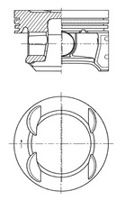 Kolben - 41007600 KOLBENSCHMIDT