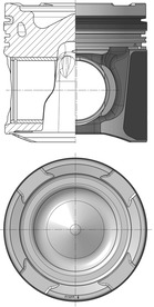 Piston - 41120600 KOLBENSCHMIDT