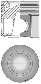 stūmoklis - 41541600 KOLBENSCHMIDT