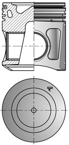 stūmoklis - 41478600 KOLBENSCHMIDT