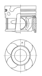 Kolben - 41710600 KOLBENSCHMIDT