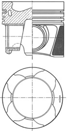 Kolben - 41861600 KOLBENSCHMIDT