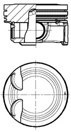 Piston - 41876620 KOLBENSCHMIDT