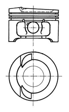 Поршень - 91033600 KOLBENSCHMIDT