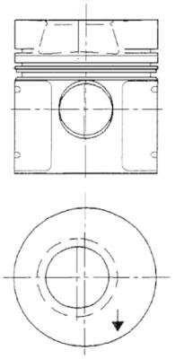 Piston - 93951600 KOLBENSCHMIDT