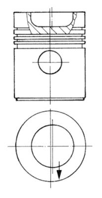 stūmoklis - 92144800 KOLBENSCHMIDT