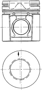 Pistone - 40234600 KOLBENSCHMIDT