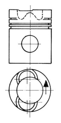 Piston - 94724700 KOLBENSCHMIDT