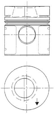 Piston - 93951600 KOLBENSCHMIDT