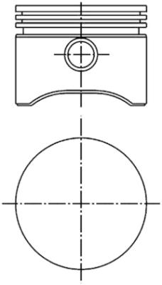 Pistone - 94132700 KOLBENSCHMIDT