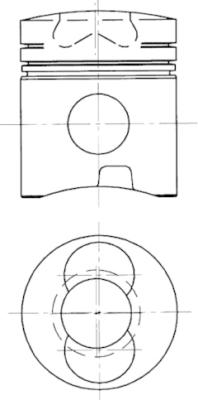 Kolben - 94486700 KOLBENSCHMIDT