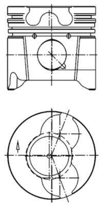 Kolben - 94783700 KOLBENSCHMIDT