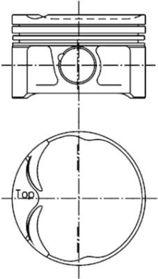 Piston - 94629611 KOLBENSCHMIDT
