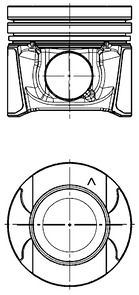 stūmoklis - 97504620 KOLBENSCHMIDT