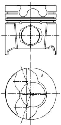 Piston - 99561600 KOLBENSCHMIDT