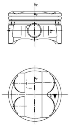 Kolben - 40086600 KOLBENSCHMIDT