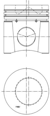 Piston - 40324600 KOLBENSCHMIDT
