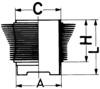 Cylinder Sleeve - 88668110 KOLBENSCHMIDT