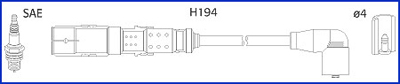 Ignition Cable Kit - 134791 HITACHI