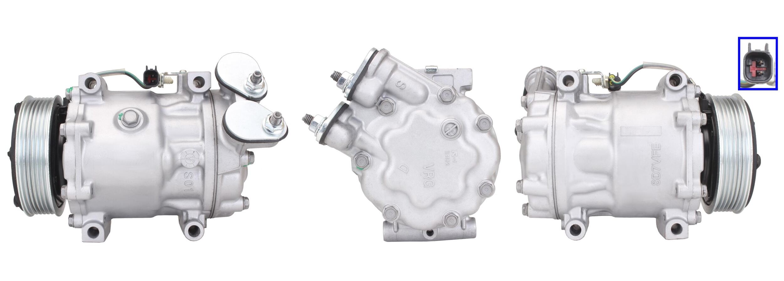 Compressor, air conditioning - 700510950 DRI