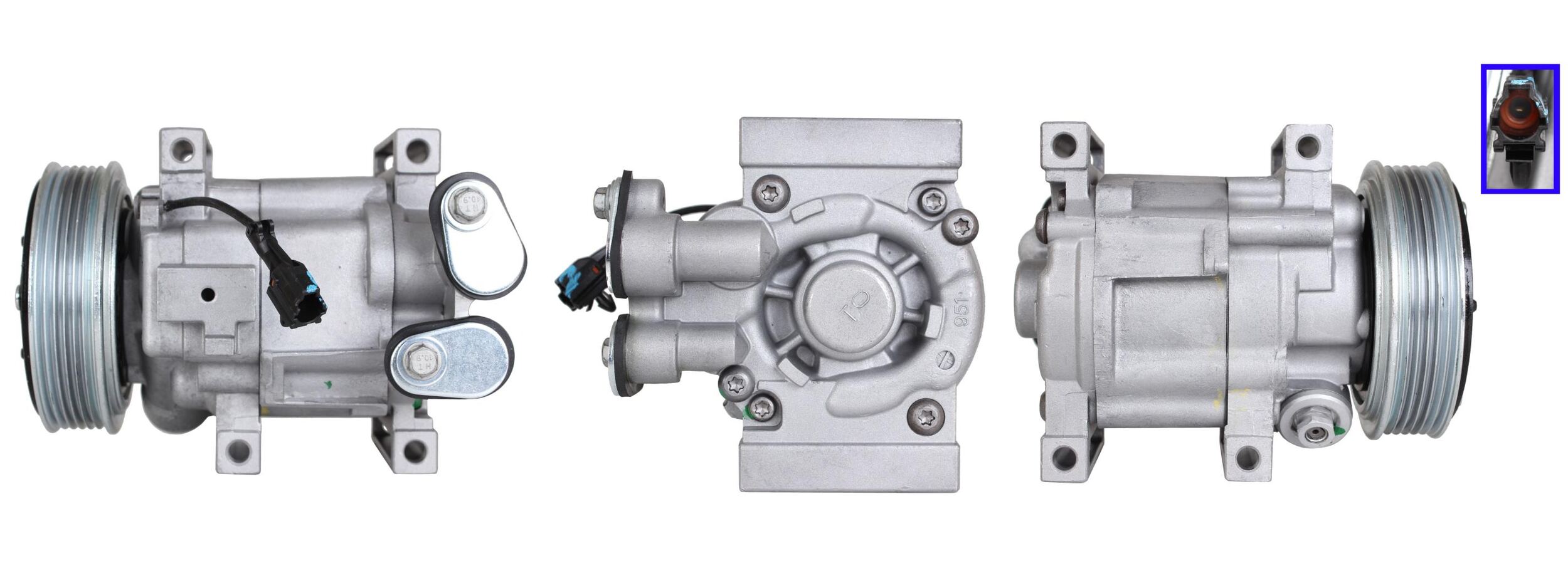Compressor, air conditioning - 700511087 DRI
