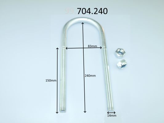 Spring Clamp - 99.704.240 CS Germany