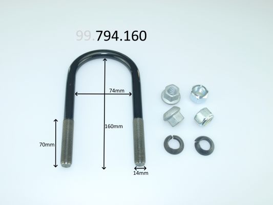 Staffa attacco molla - 99.794.160 CS Germany