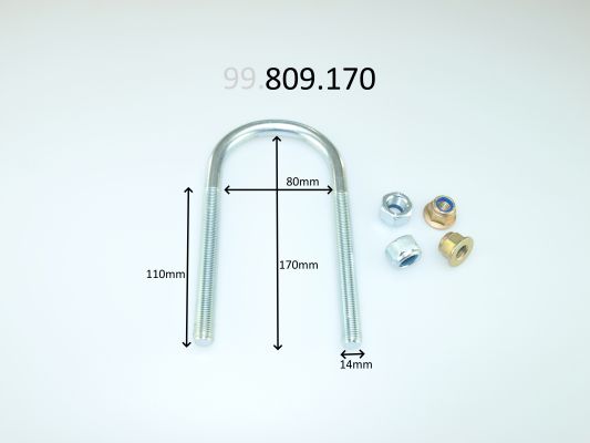 Spring Clamp - 99.809.170 CS Germany