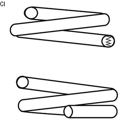 Coil Spring - 14.871.410 CS Germany