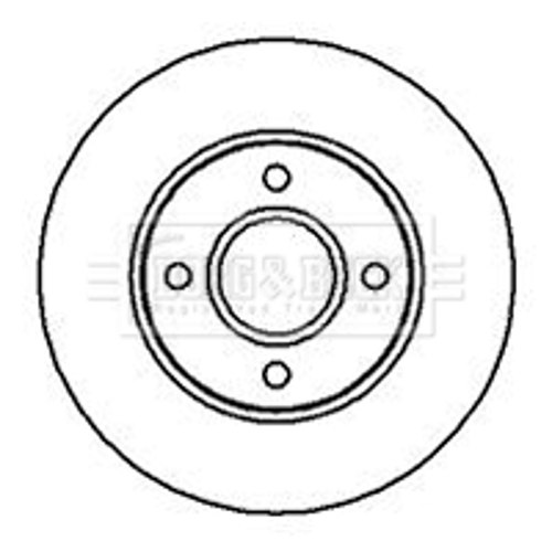 Brake Disc - BBD4983 BORG & BECK