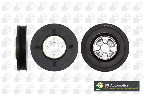 Belt Pulley, crankshaft - DP0204 BGA