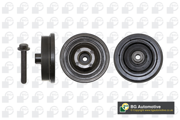 Belt Pulley Set, crankshaft - DP0833K BGA