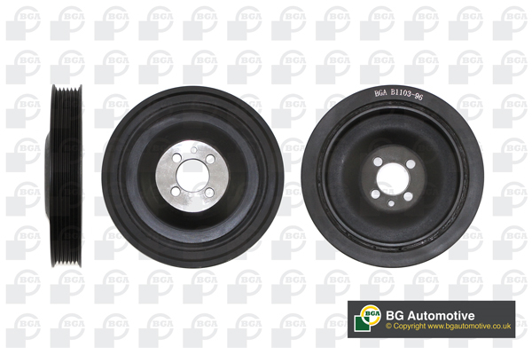 Belt Pulley, crankshaft - DP0855 BGA