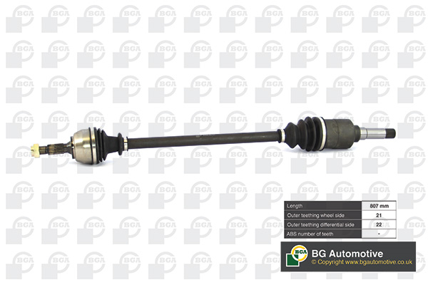 Drive Shaft - DS1400R BGA
