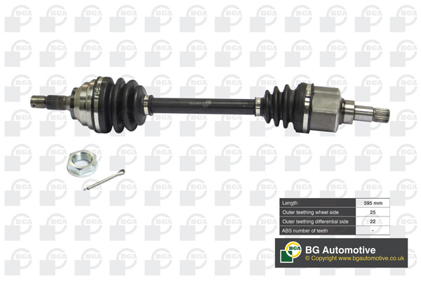 Albero motore/Semiasse - DS1408L BGA