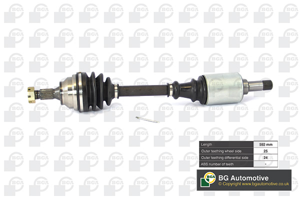 Приводной вал - DS1410L BGA