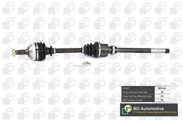 Albero motore/Semiasse - DS1414RA BGA