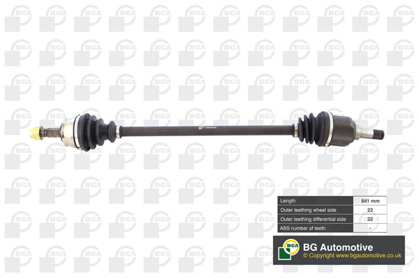 Drive Shaft - DS2201R BGA